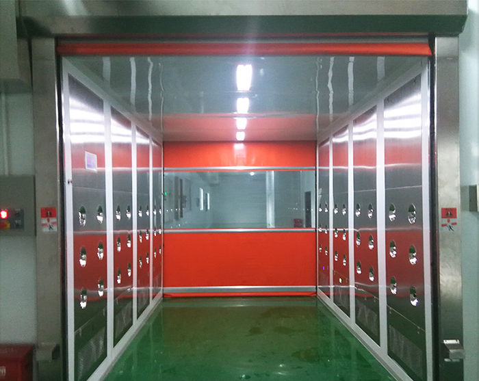 高頻率通道快速卷簾門適用性？